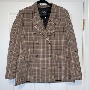 Zara Double Breasted Blazer